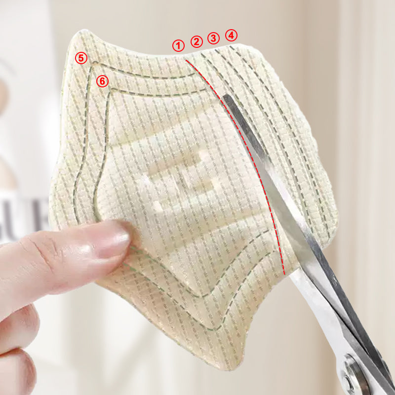 Parche autoadhesivo multifuncional para el talón de zapatillas