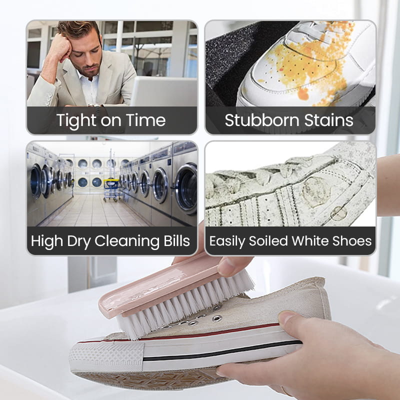 Limpiador de zapatos suave, eficaz y multifuncional. ¡COMPRA 2 Y LLÉVATE 1 GRATIS!