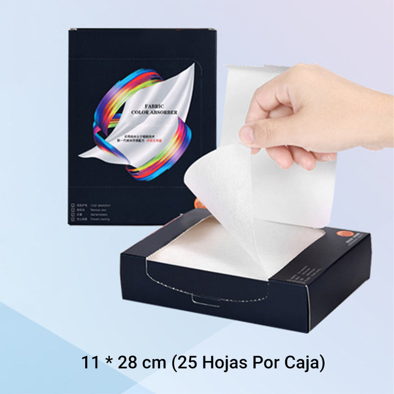Hojas Atrapacolores para la Ropa