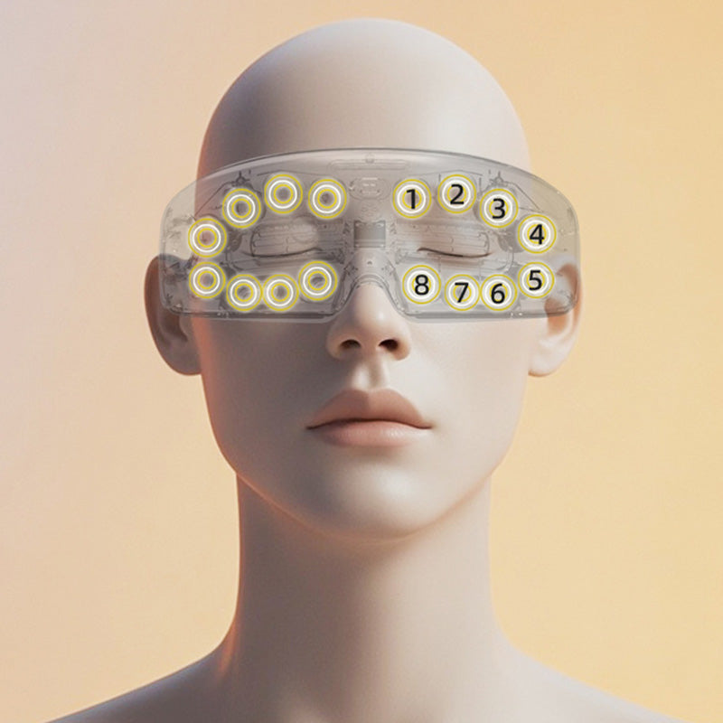 Masajeador de Ojos con Calor y Enfriamiento