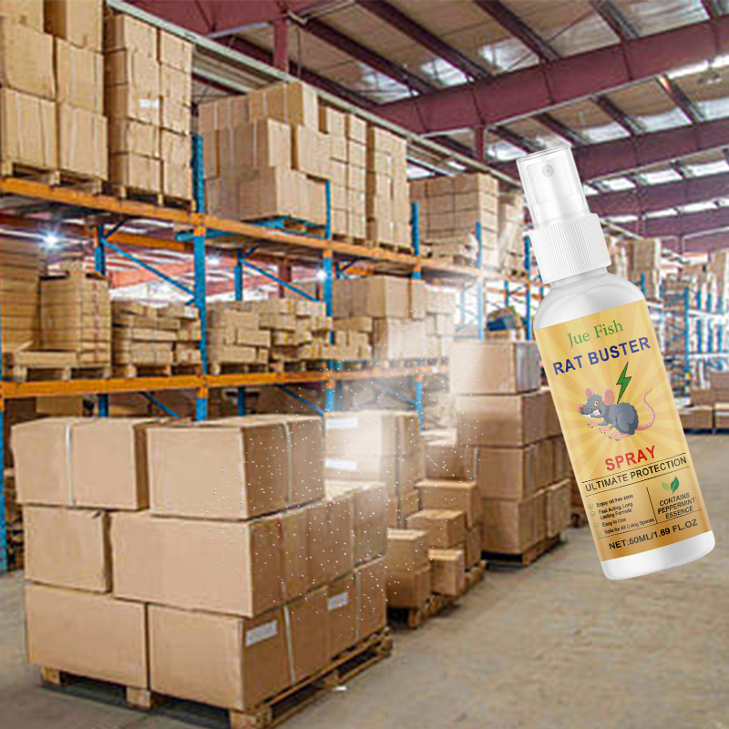Spray repelente de roedores con aceite de menta