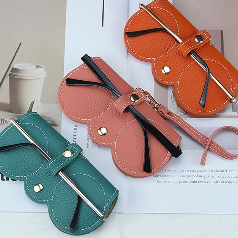 Bolsa para gafas de sol de piel suave