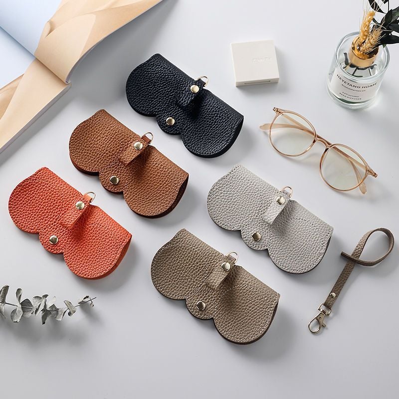 Bolsa para gafas de sol de piel suave
