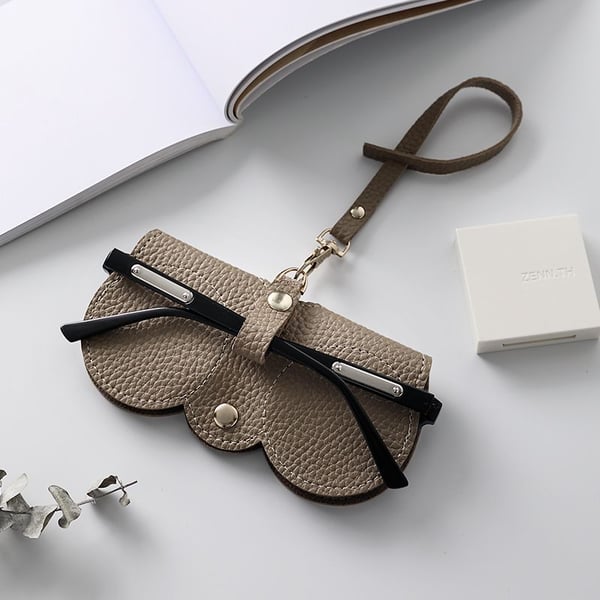 Bolsa para gafas de sol de piel suave