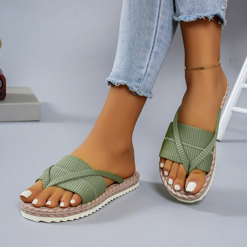 Sandalias Cómodas para Dama, Chanclas Casuales de Verano