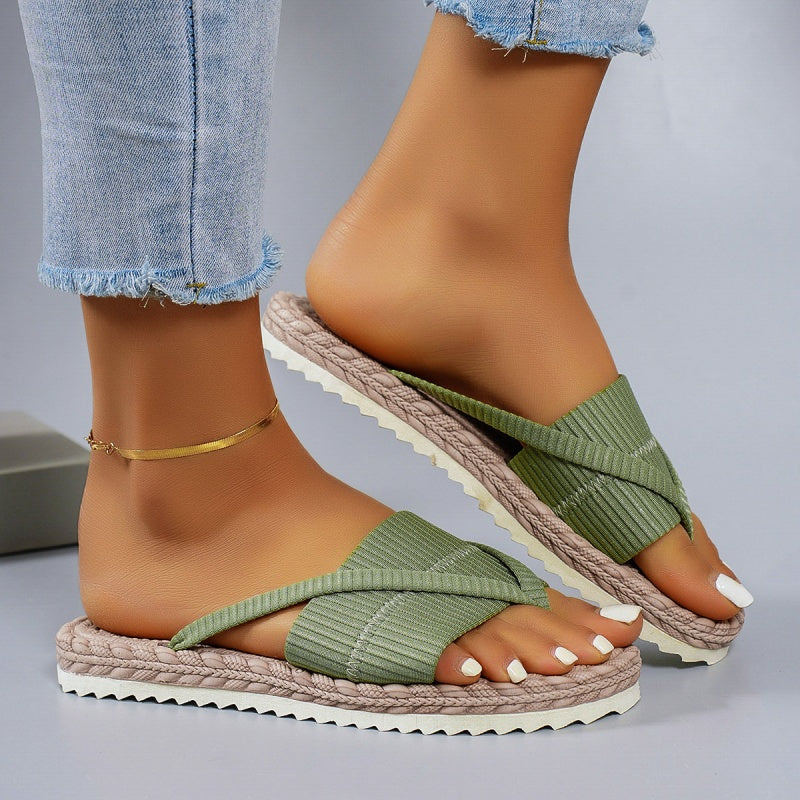 Sandalias Cómodas para Dama, Chanclas Casuales de Verano