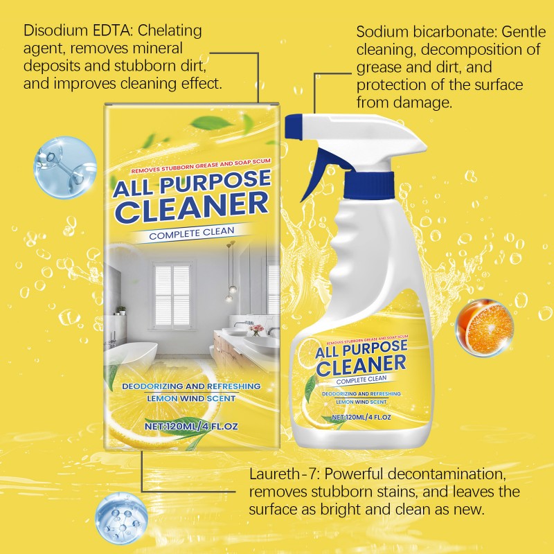 🍃Spray limpiador multiusos potente para la cocina, desodorizante y refrescante.