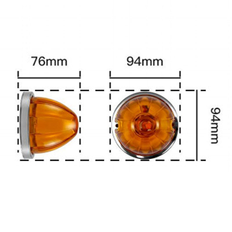Indicadores LED de señalización lateral