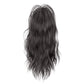 Extensión de cola de caballo rizada y recta con pinza para el cabello