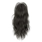 Extensión de cola de caballo rizada y recta con pinza para el cabello
