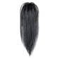 Extensión de cola de caballo rizada y recta con pinza para el cabello