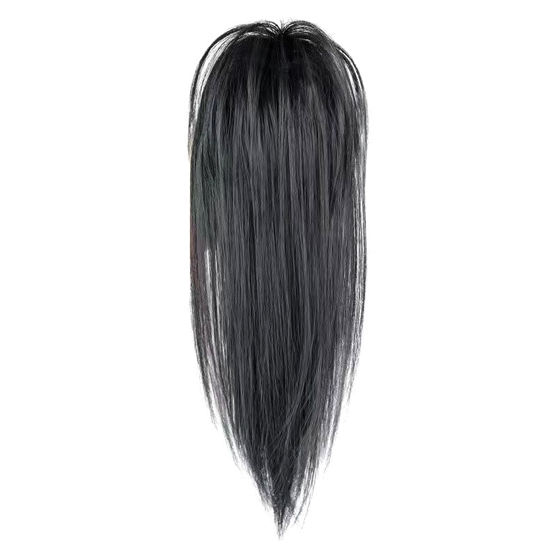 Extensión de cola de caballo rizada y recta con pinza para el cabello