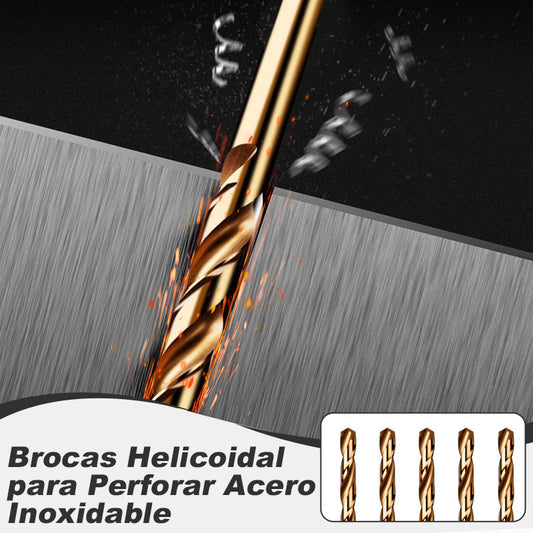 Brocas Helicoidal para Perforar Acero Inoxidable