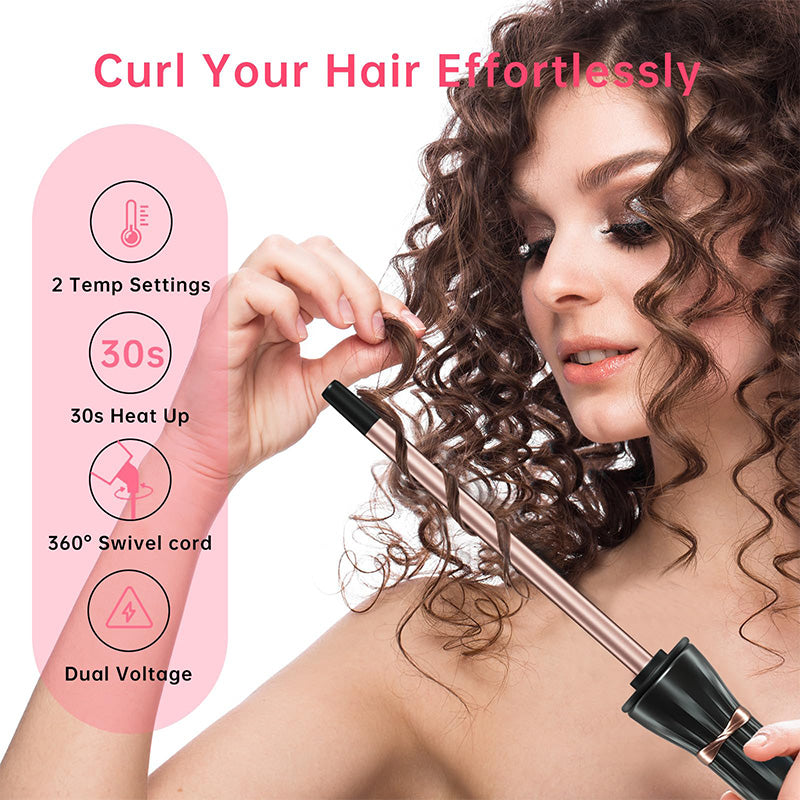 Rizador ultrafino Wool Curl de 3/8 pulgadas