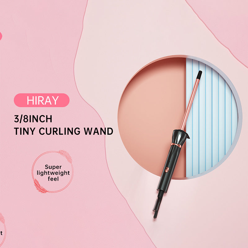 Rizador ultrafino Wool Curl de 3/8 pulgadas