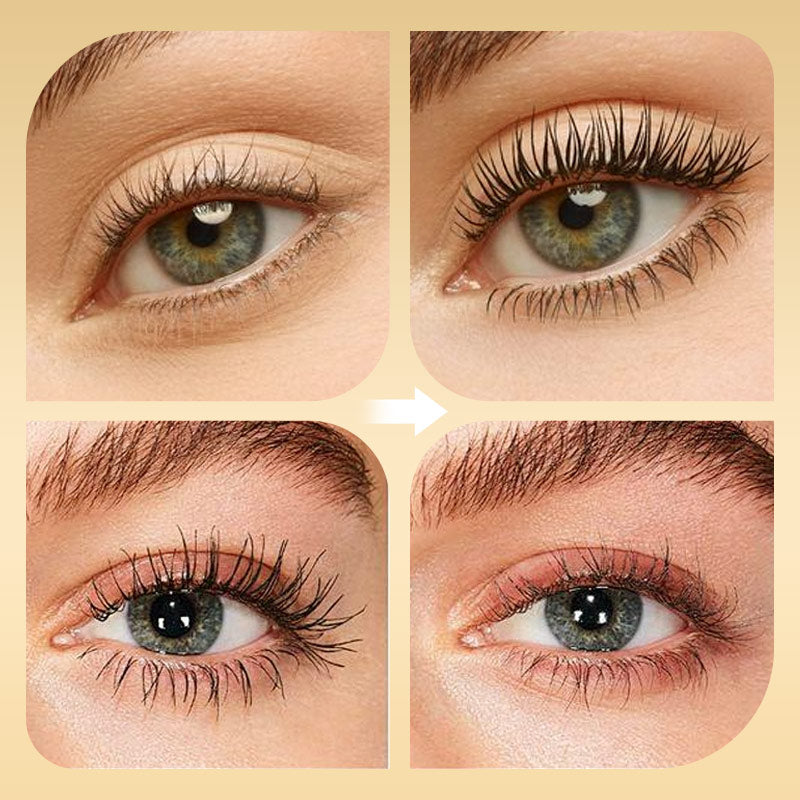 ❣️Compra 1 y Lleva 1 Gratis✨Máscara de Pestañas Ultra Fina Alargadora Impermeable de Secado Rápido