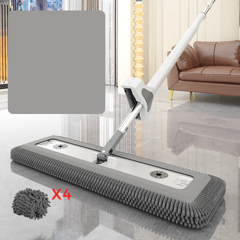 Trapeador autoexprimidor manos libres: centrifugado sin agua sucia