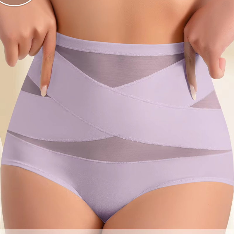 🌸 ¡Último día a precio especial 29.99$! 🔥Compra 1 y llévate 1 gratis🎁Bragas moldeadoras de cintura alta cruzada para tallas grandes