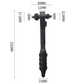 Llave de portabrocas 2 en 1