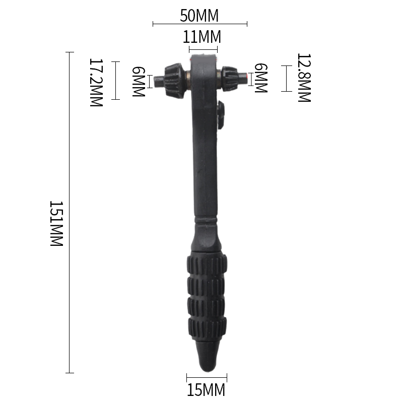 Llave de portabrocas 2 en 1
