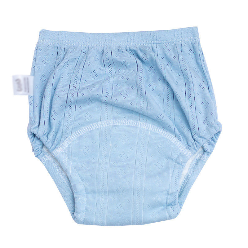 Pantalones de entrenamiento de algodón transpirables y cómodos para bebé