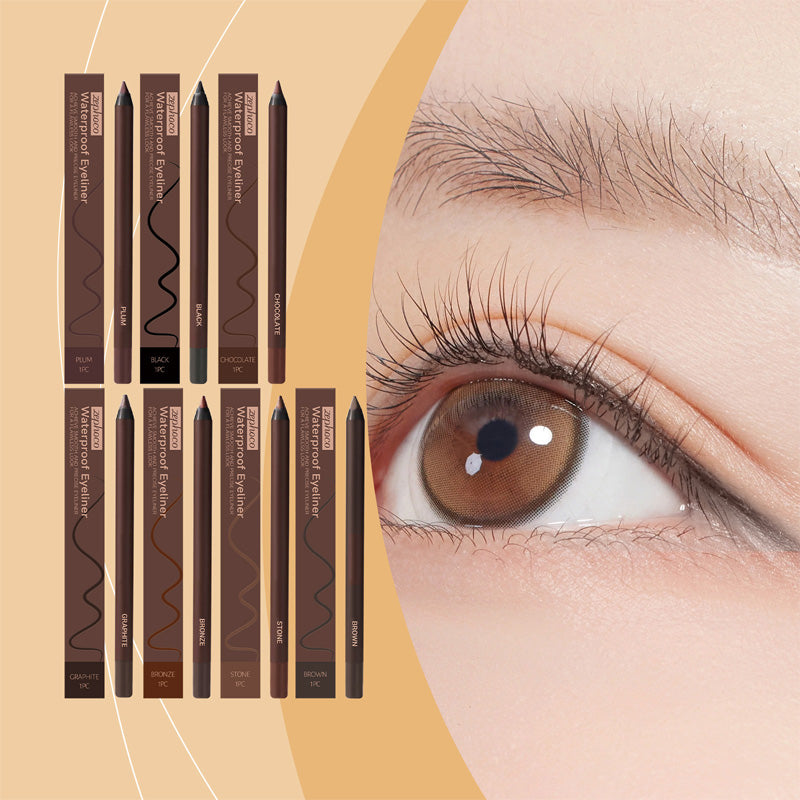 🎁Último Día: Compra 1, Obtén 1 Gratis🔥-🌟Dúo de delineador de ojos impermeable por 24 horas, lápiz de ojos afilable