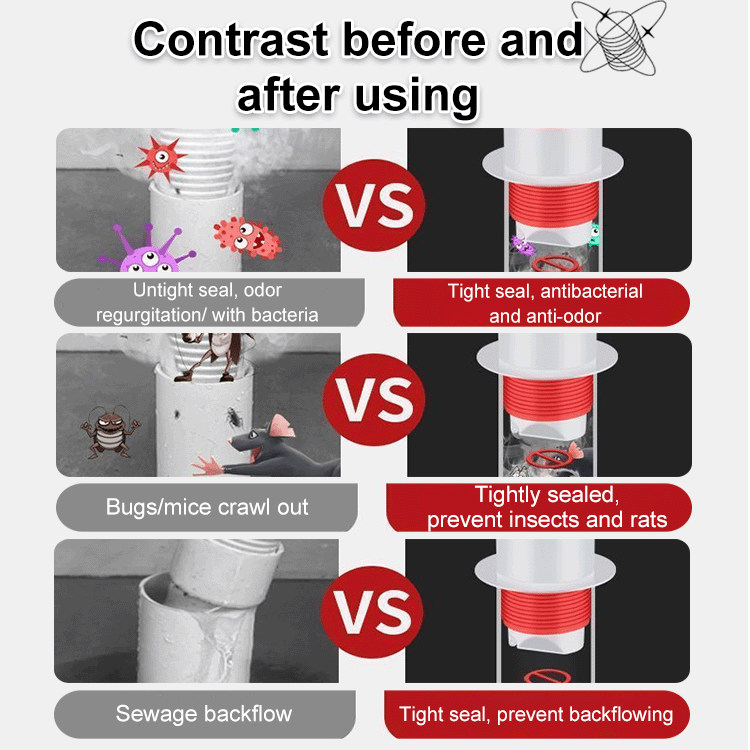 🎁 ¡Compra 1, lleva 1 GRATIS! 🚰 Artefacto antiolor para tuberías de desagüe ✨