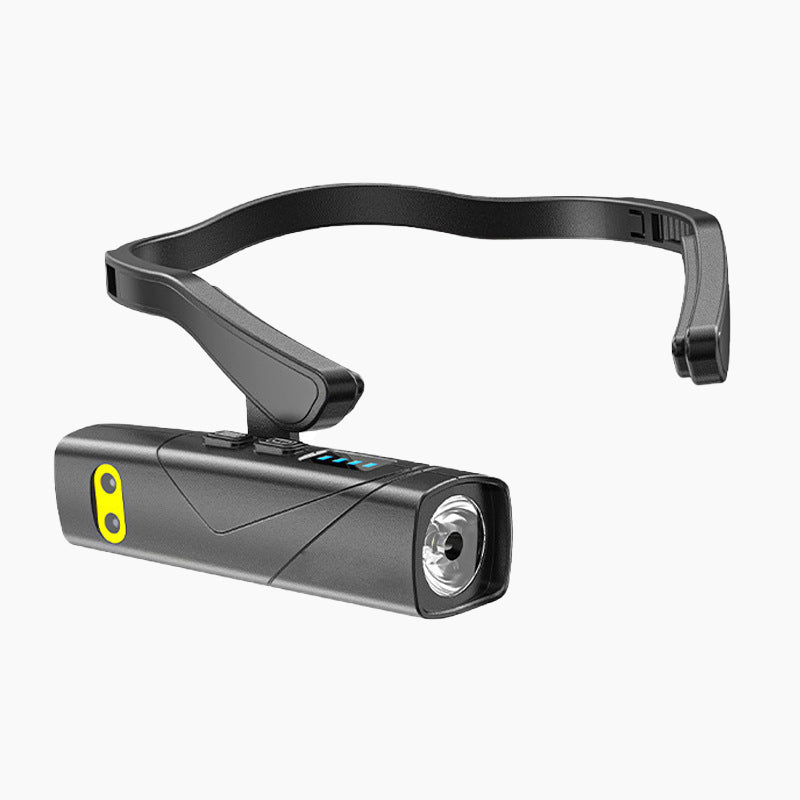 🔥Linterna frontal LED recargable y ligera para usar en la oreja