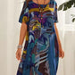 🎉Promoción del último día 50% de descuento💃en elegante vestido de seda de morera Tropical Breeze