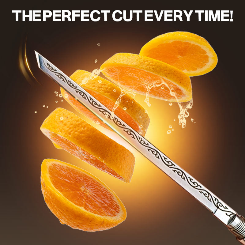 Cuchillo multiusos portátil para frutas con funda