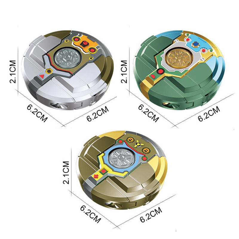 🌀 ¡50% DE DESCUENTO POR TIEMPO LIMITADO! ✨ Juguetes Spinner Transformables - 5-en-1 con Piezas Intercambiables para Aliviar el Estrés y Mejorar la Concentración ⚡🧠