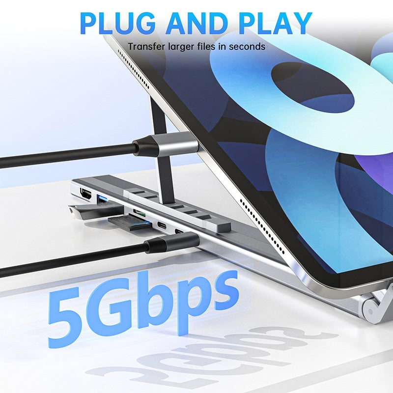 💥OFERTA💥CALIENTE Oferta limitada por tiempo limitado - Estación de acoplamiento USB-C Soporte para portátil con HDMI 4K