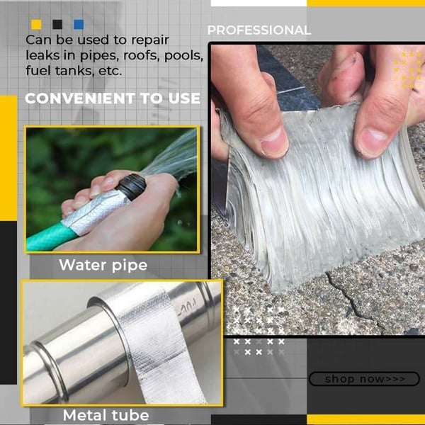 🔥Cinta de butilo impermeable y súper resistente🔥