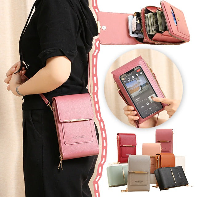 🔥OFERTA ESPECIAL 50 % DE DESCUENTO🔥Bolso de seguridad antirrobo con pantalla táctil