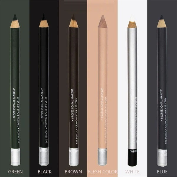 🔥 50% DE DESCUENTO – ¡COMPRA 1 Y LLÉVATE 1 GRATIS! 🔥 Delineador de ojos de madera resistente al agua | Larga duración, color intenso y fácil de aplicar 💜