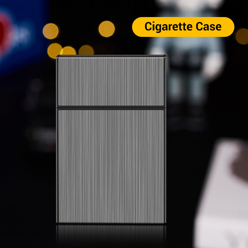 Estuche para cigarrillos con encendedo