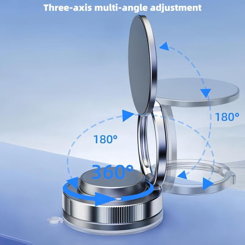 🔥Compra más y ahorra más🔄Soporte magnético para teléfono con ventosa ajustable de 360°📱🚗