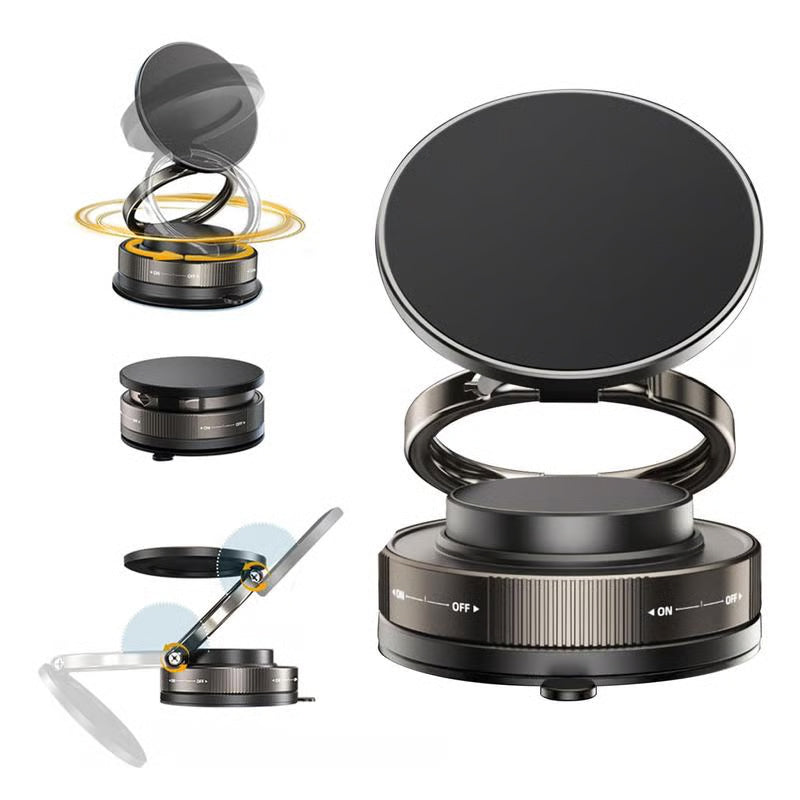 🔥Compra más y ahorra más🔄Soporte magnético para teléfono con ventosa ajustable de 360°📱🚗