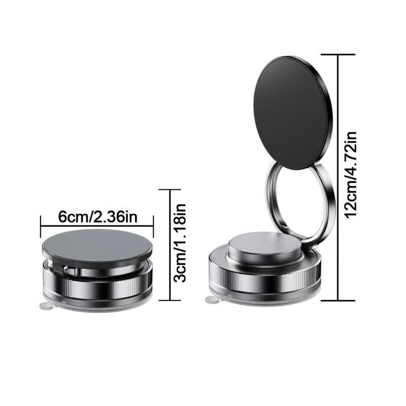 🔥Compra más y ahorra más🔄Soporte magnético para teléfono con ventosa ajustable de 360°📱🚗