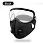 Máscara y gafas protectoras para motocicleta a prueba de viento y anti-UV