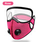 Máscara y gafas protectoras para motocicleta a prueba de viento y anti-UV