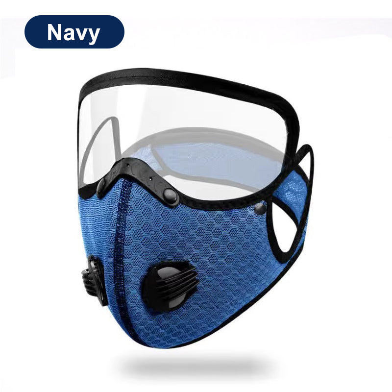 Máscara y gafas protectoras para motocicleta a prueba de viento y anti-UV