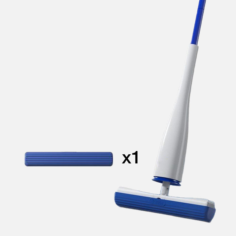 Trapeador autoescurrible manos libres con almacenamiento vertical