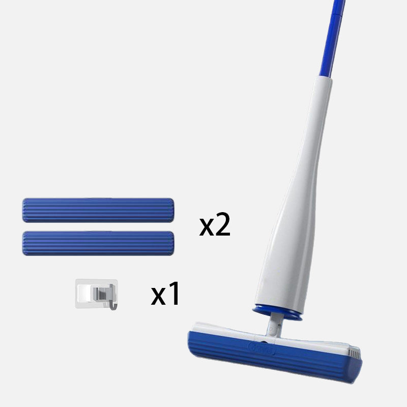 Trapeador autoescurrible manos libres con almacenamiento vertical