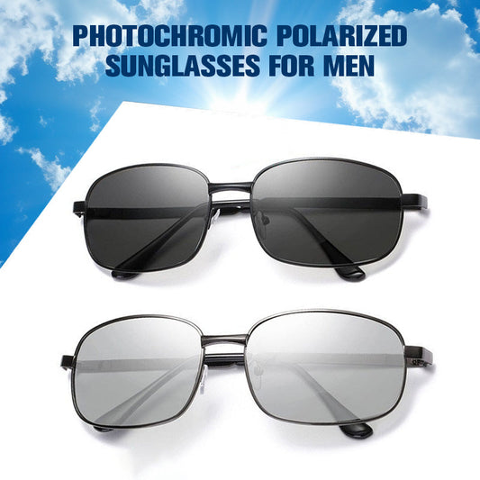 Gafas de sol polarizadas fotocromáticas para hombre