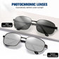 Gafas de sol polarizadas fotocromáticas para hombre