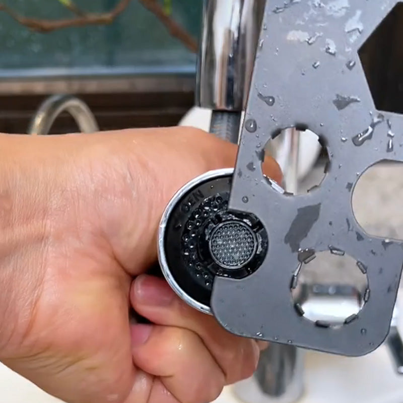Llave multifuncional 9 en 1 para aireador de grifo