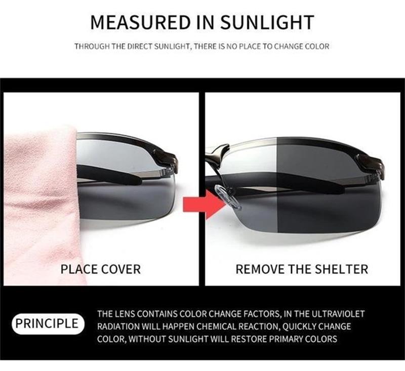 Nuevas gafas de sol antirreflejos que cambian de color (50% DE DESCUENTO)