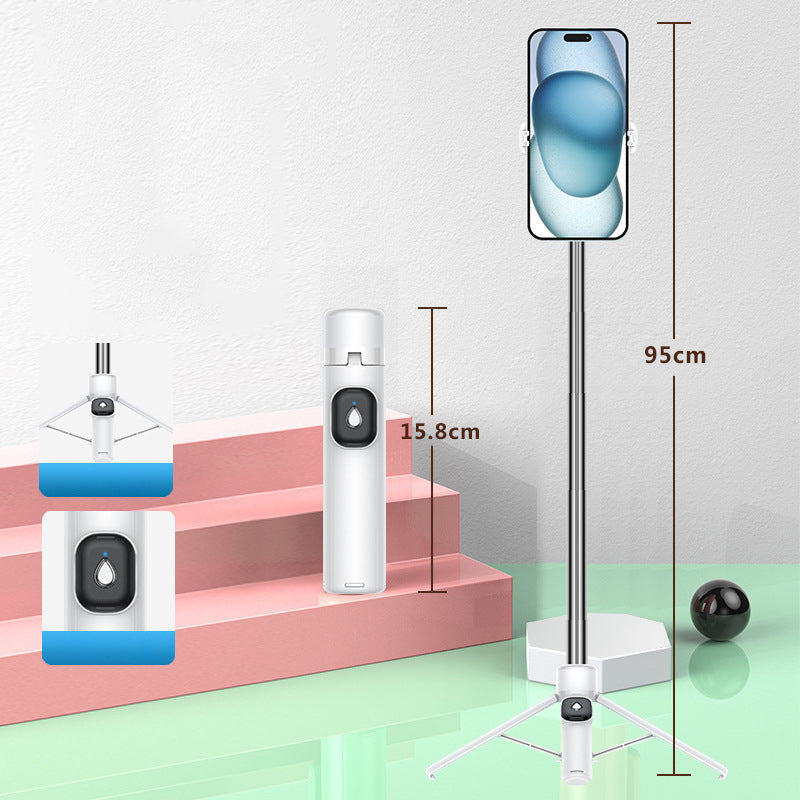 Trípode portátil para selfies con Bluetooth de 4 patas éxito