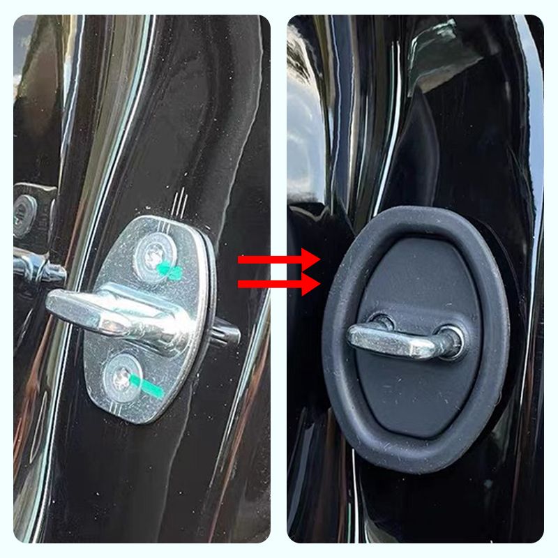 💥Cubierta de silicona para cerradura de puerta de coche - Almohadilla insonorizante（50% DE DESCUENTO）